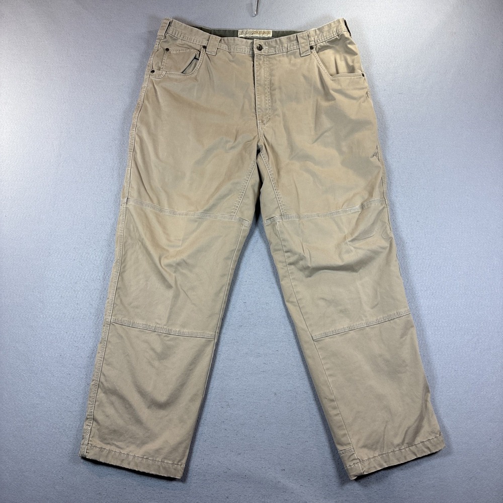Cabela's Lined Men 40 Pants Reinforced Knee Outdoor Hunting‎ Fishing Work VTG